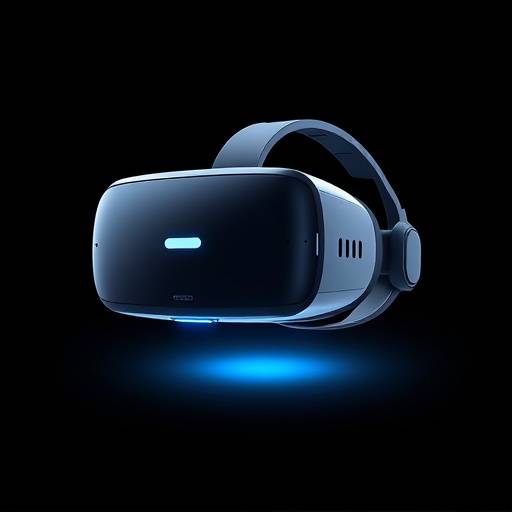 Pictogram van een virtuele realiteit headset
