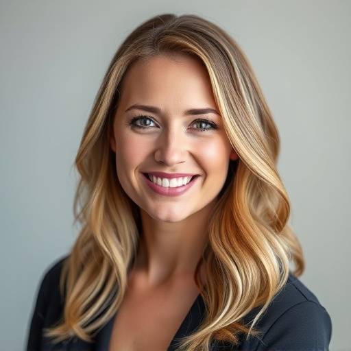 Portretfoto van Sophia Bakker, hoofdontwerper bij SpectraVision Studios