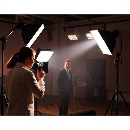 Team van SpectraVision Studios aan het werk